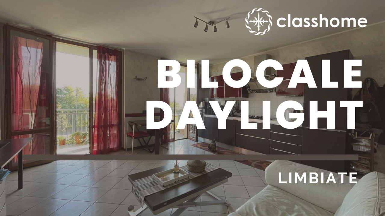 CLASSHOME - Scopri Bilocale Daylight a Limbiate, una soluzione luminosa e con ampio balcone, perfettamente servita e collegata al centro.